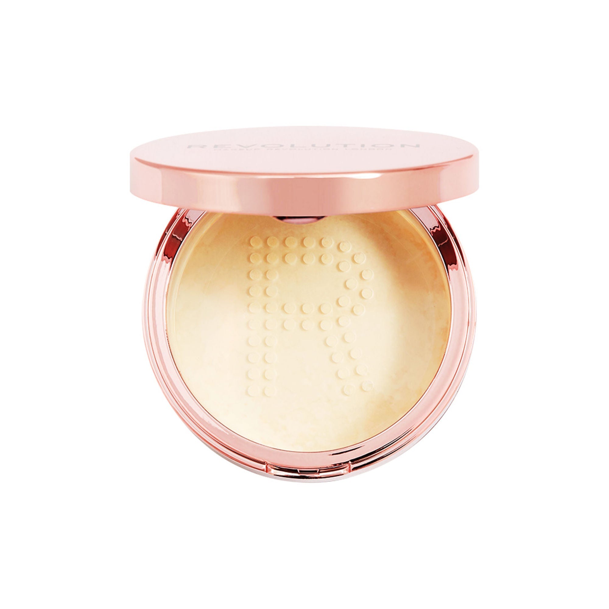 Makeup Revolution Conceal & Fix Setting Powder - Light Yellow - Distacart