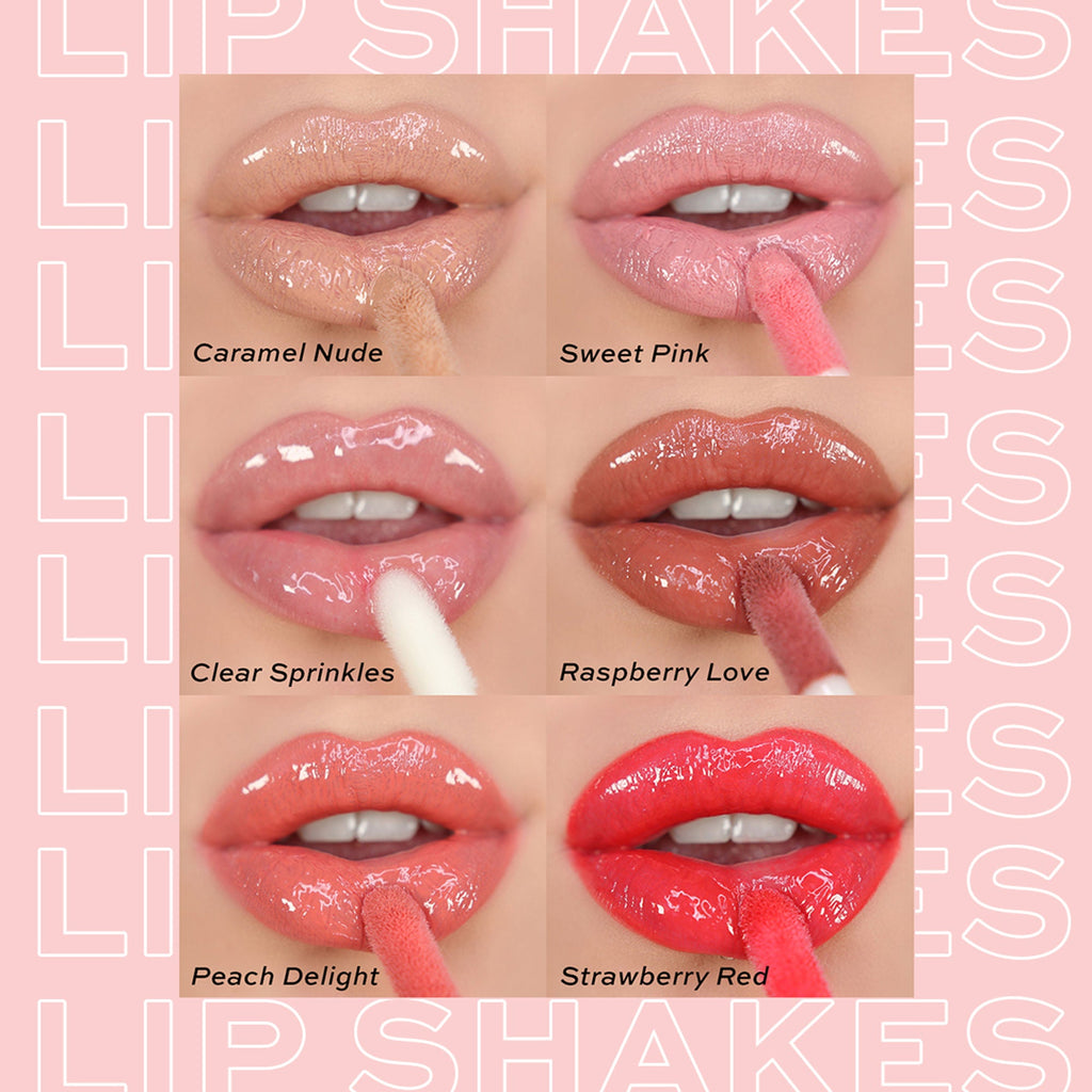 Makeup Revolution Lip Shake - Clear Sprinkles - Distacart