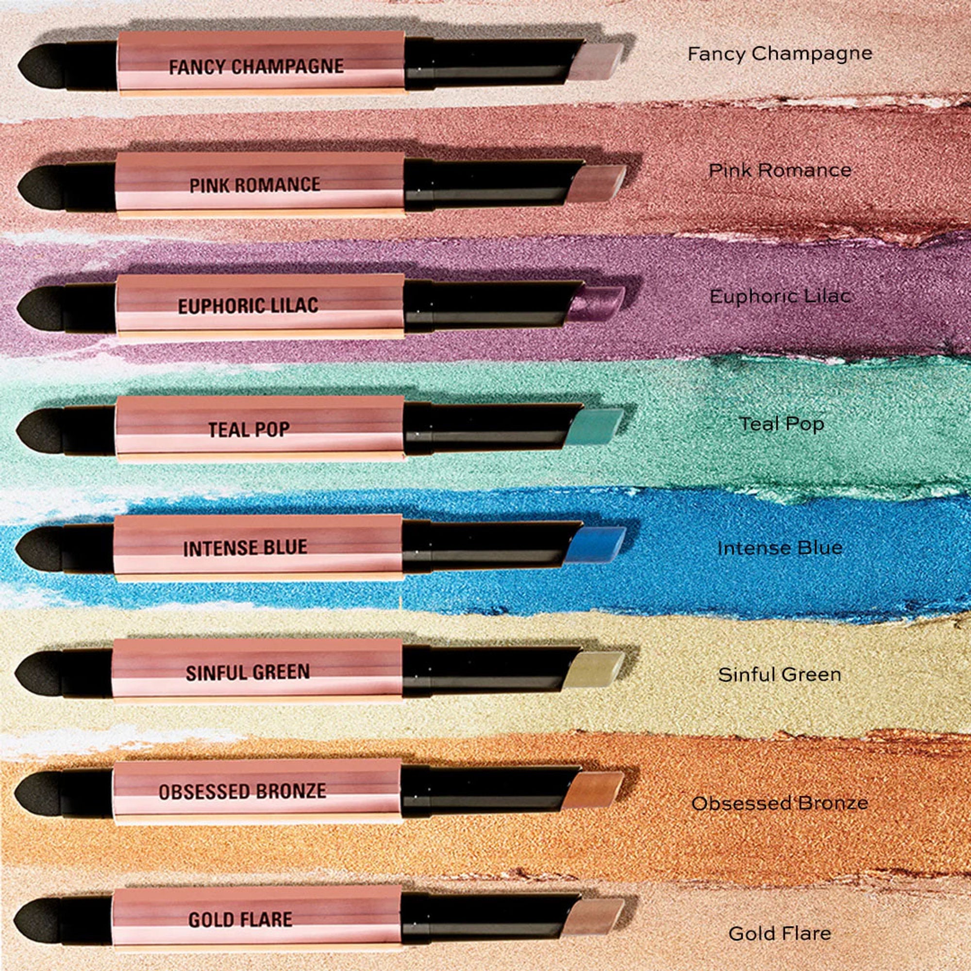 Makeup Revolution Lustre Wand Shadow Stick - Obsessed Bronze - Distacart
