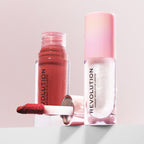 Makeup Revolution Shimmer Bomb Lipgloss-Infused With Vitamin E For Extra Nourishment - Beam Pearl - Distacart