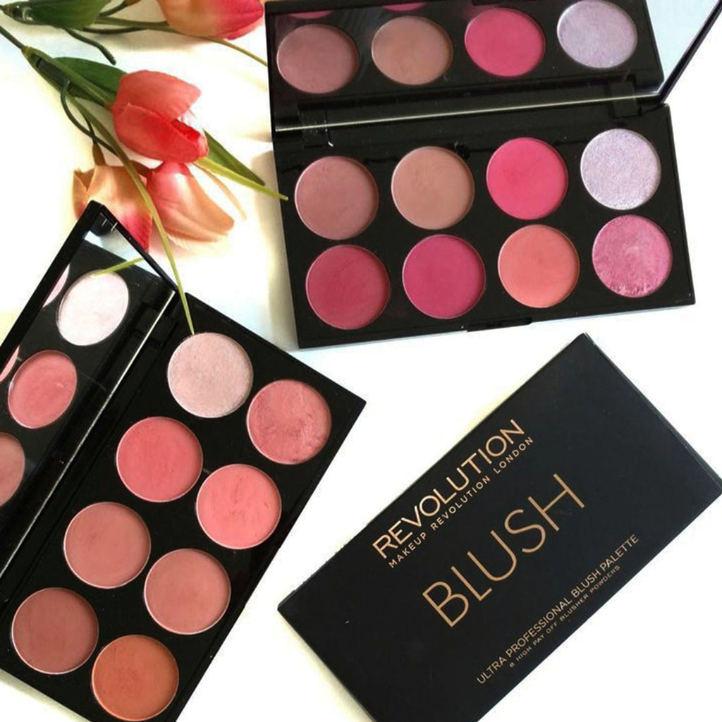 Makeup Revolution Ultra Blush and Contour Palette - Hot Spice - Distacart