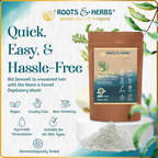 Roots and Herbs Neem and Fennel Depilatory Ubtan for Hair Removal