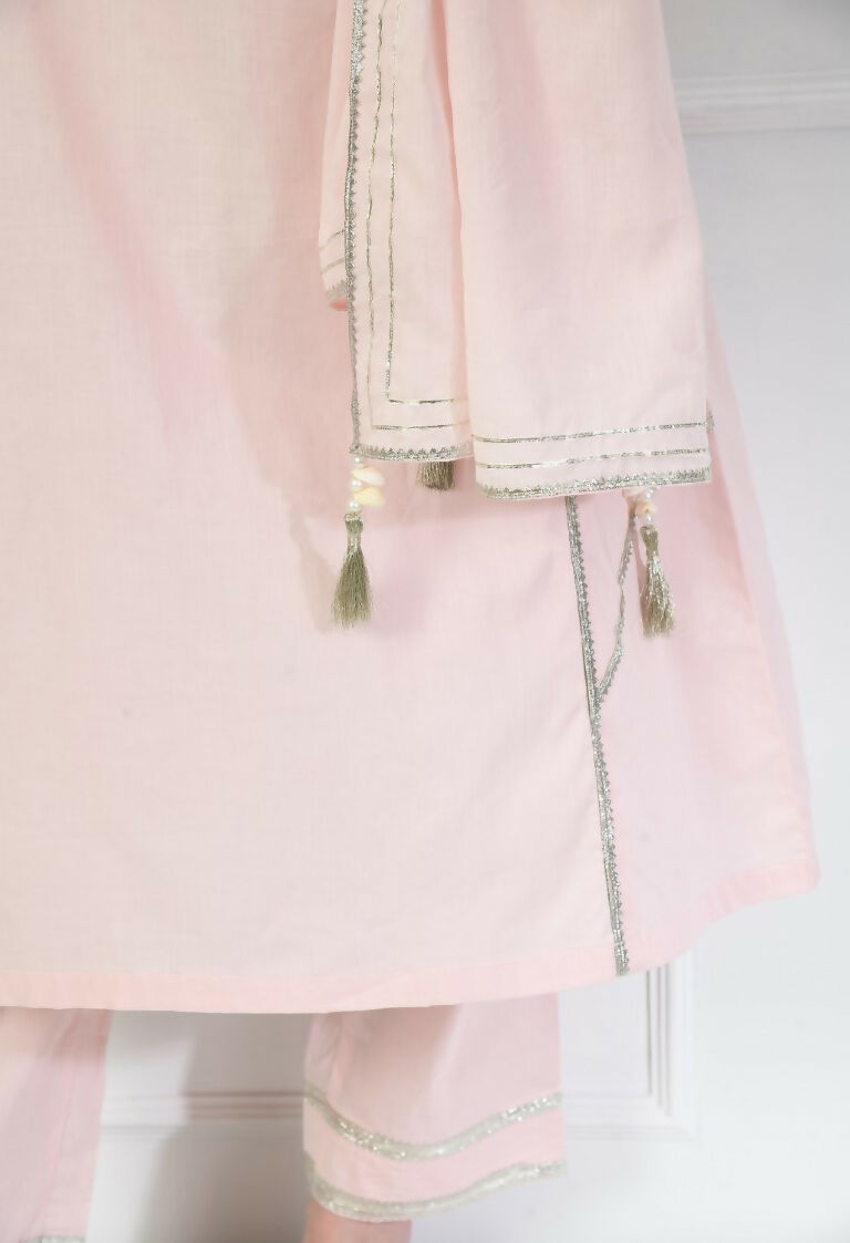 Joban Fashion Cream Cotton Kurta Set