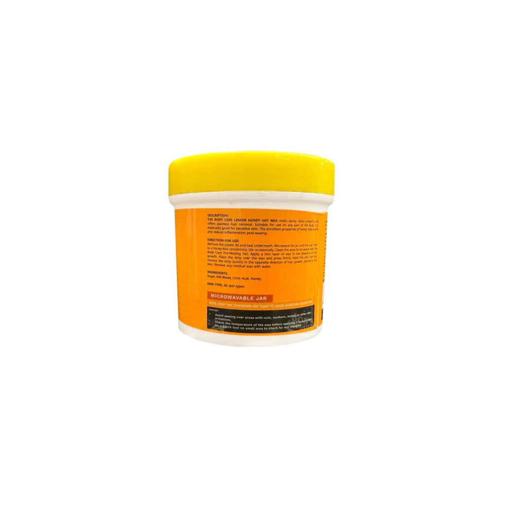 The Body Care Lemon Honey Hot Wax