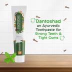 Krishna'S Herbal & Ayurveda Dantoshad Ayurvedic Toothpaste - Distacart