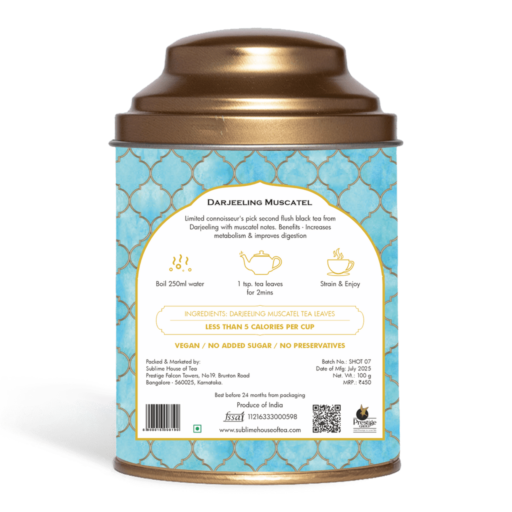 Sublime Inspiring Awe Darjeeling Muscatel - Distacart