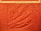 Dark Green Bandhani Paithani Silk Handloom Saree with One Side Border Design - Global Threads