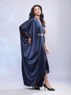 BohoJazz Dark Night Drape Cowl Kaftan - Distacart