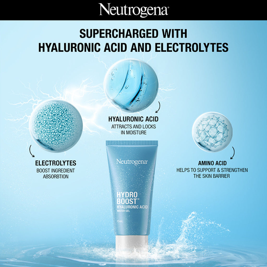 Neutrogena Monsoon Bestseller Duo - Oil-Free Acne Wash + Face Moisturizer For Supercharged Hydration