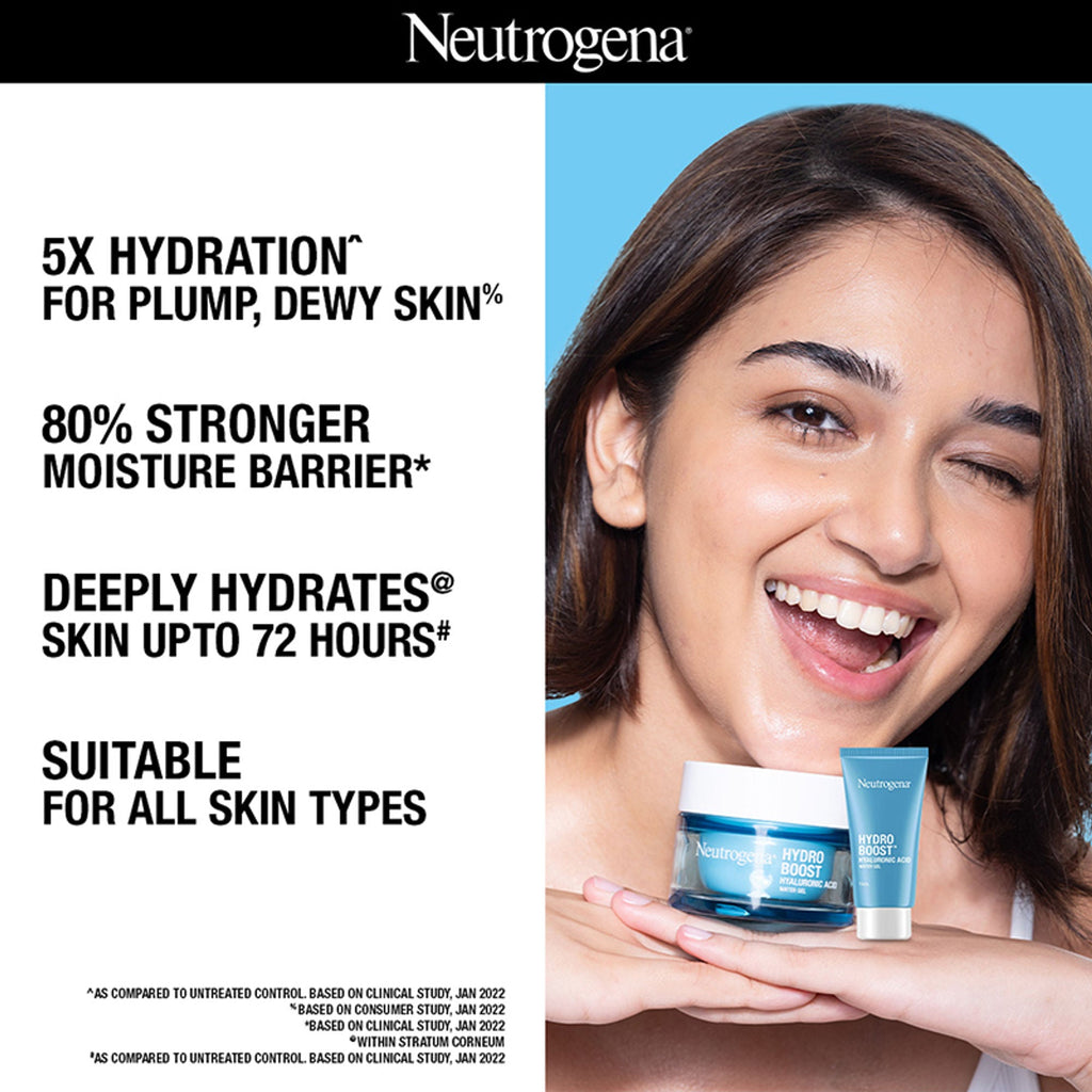 Neutrogena Monsoon Bestseller Duo - Oil-Free Acne Wash + Face Moisturizer For Supercharged Hydration