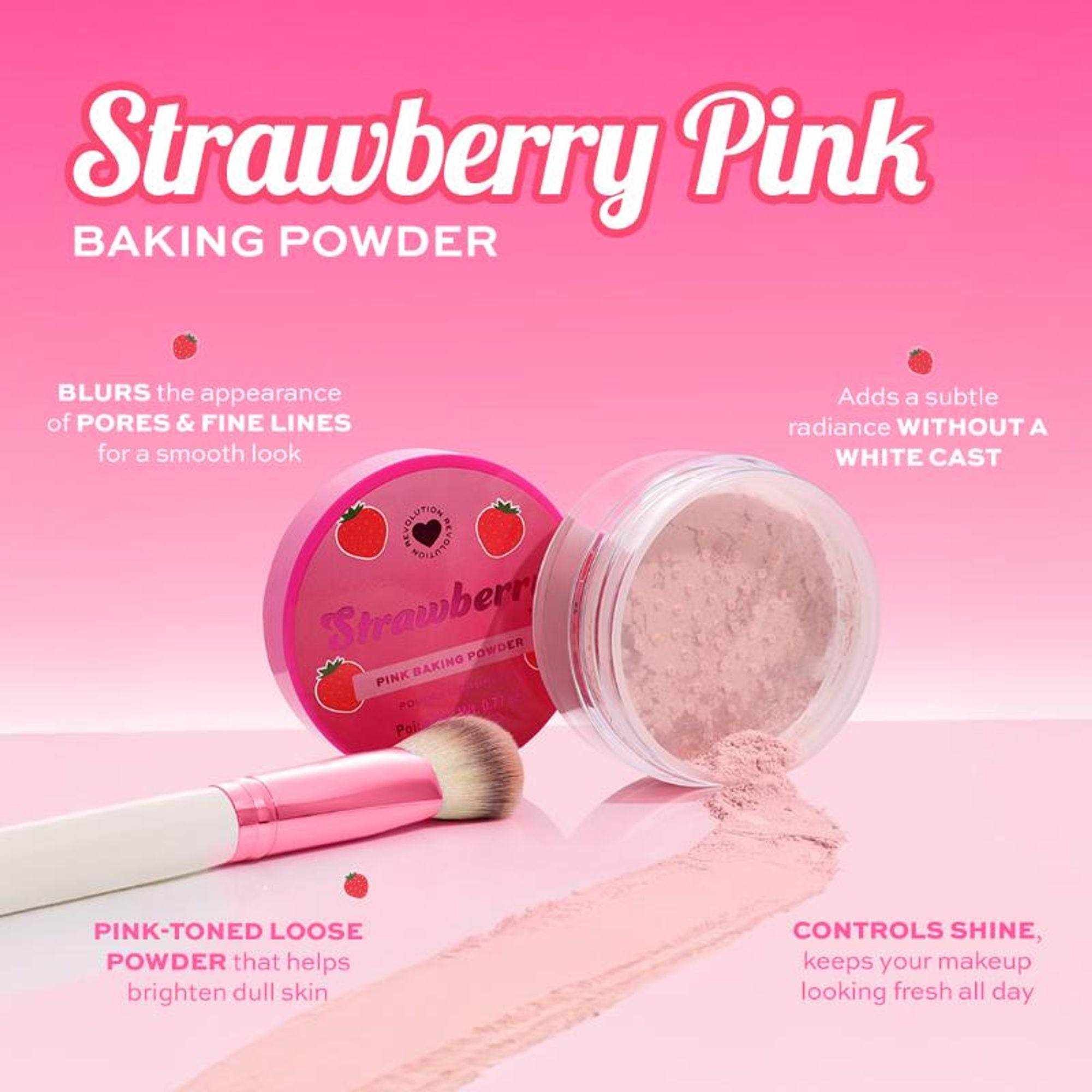 Makeup Revolution Milkshake Baking Powder - Distacart