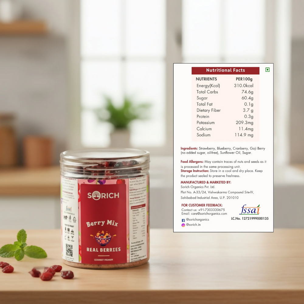 Sorich Organics Berries Mix - Distacart