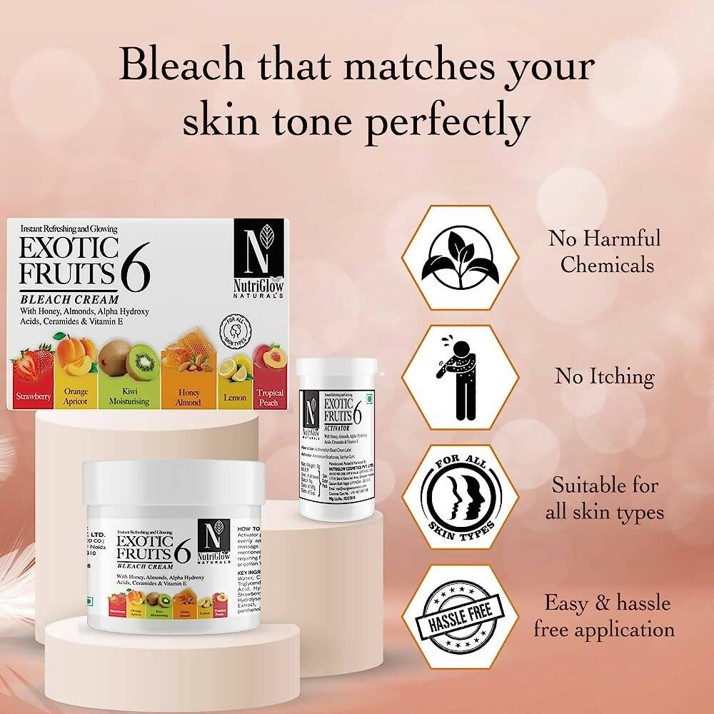 NutriGlow Natural’s Exotic Fruit Bleach Cream