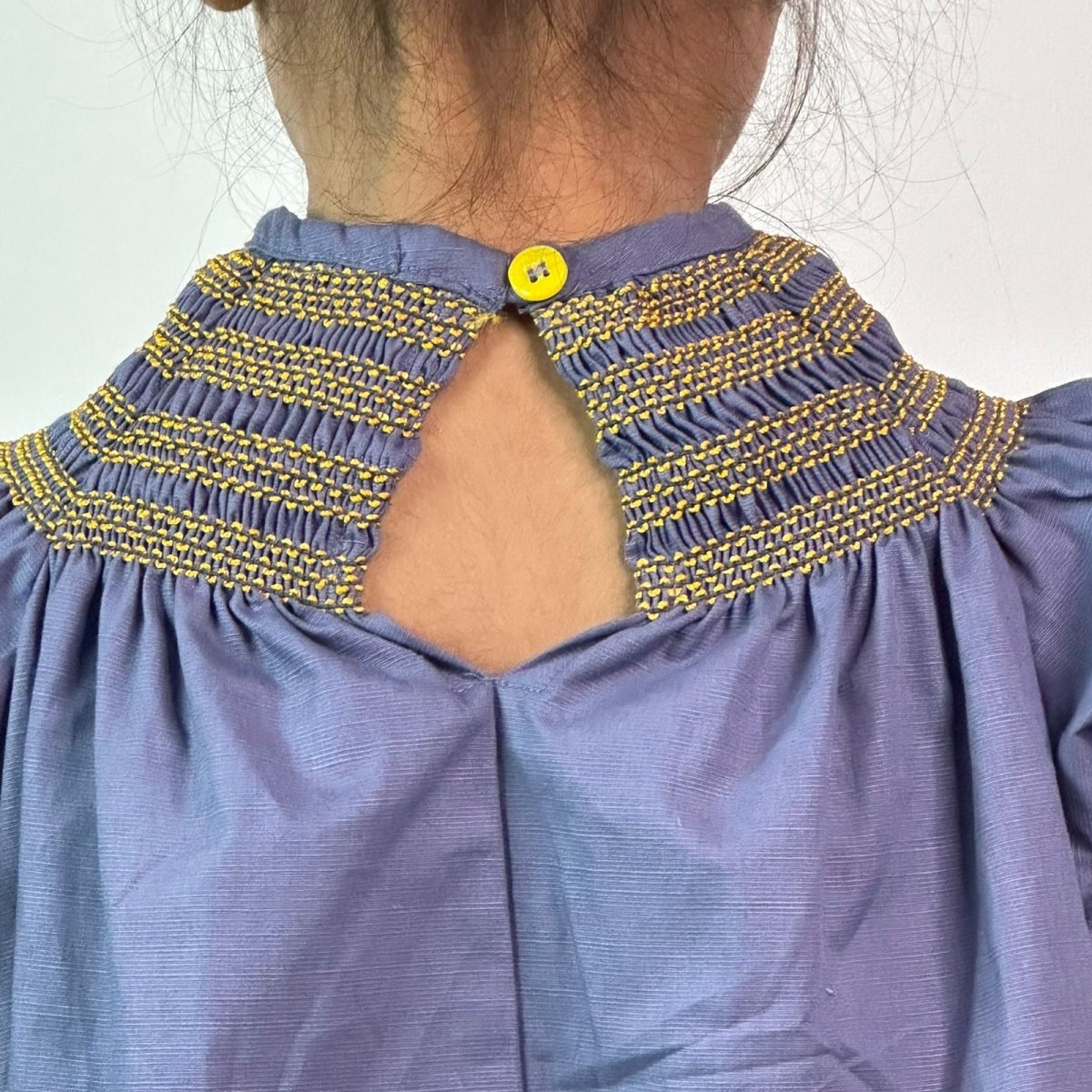 ArthLife Indigo Smocked Dress