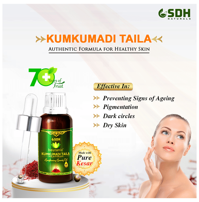 SDH Naturals Beutanic Kumkumadi Taila Oil