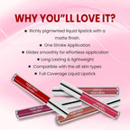 VERYMISS Ultra Velvet Matte Liquid Lipstick - 202 Ruby Pink