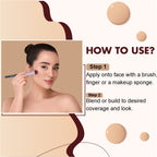Matt Look True Cover Camouflage 24Hrs Long Stay Foundation - Rose Beige