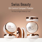 Swiss Beauty Oil Control Compact Powder - 02 Light Medium - Distacart