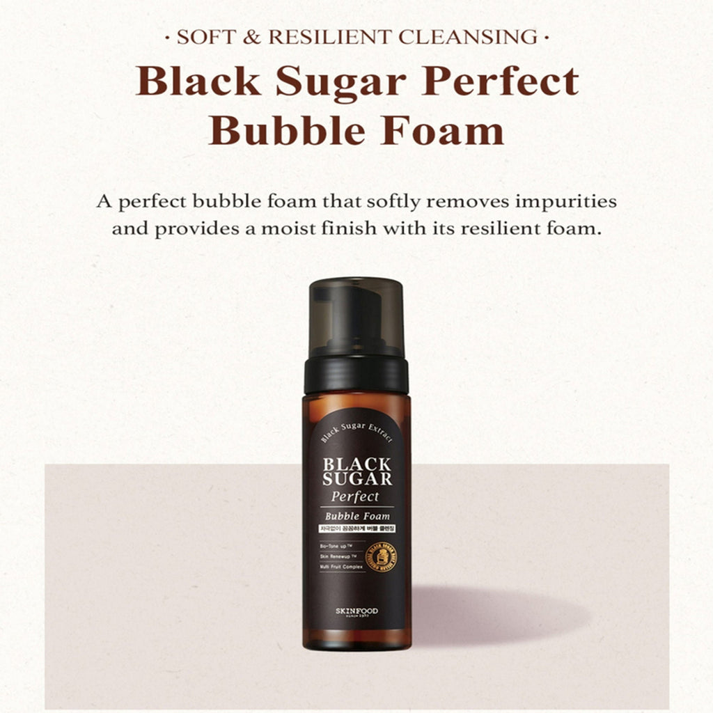 Skinfood Black Sugar Perfect Bubble Foam