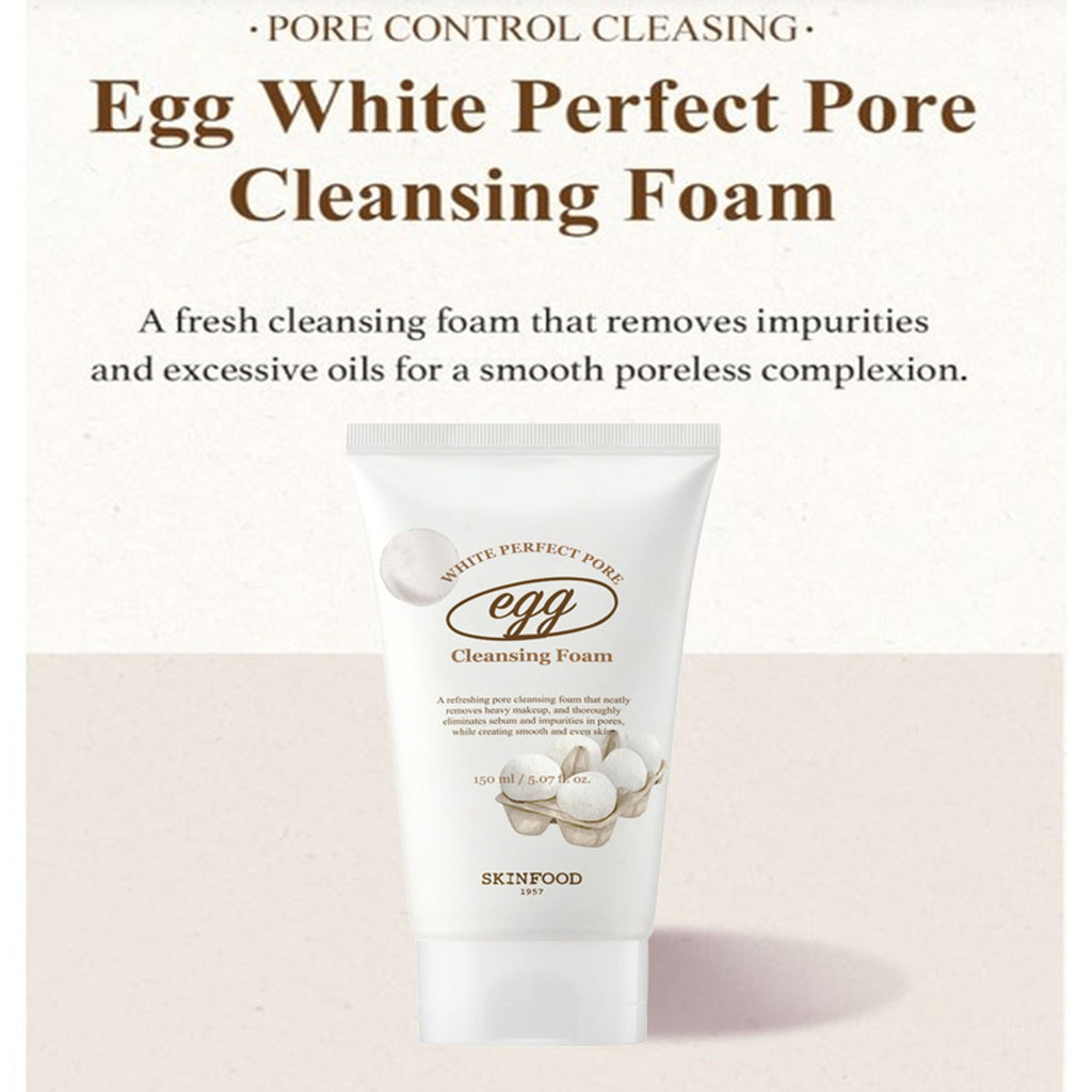 Skinfood Egg White Perfect Pore Cleansing Foam