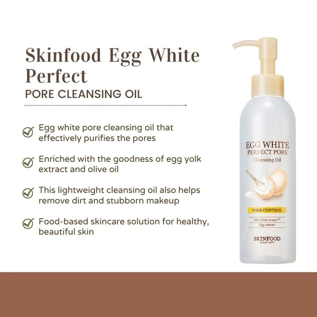 Skinfood Egg White Perfect Pore Cleansing Oil