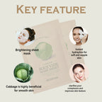 Skinfood Sous Vide Mask Sheet - Cabbage - Distacart