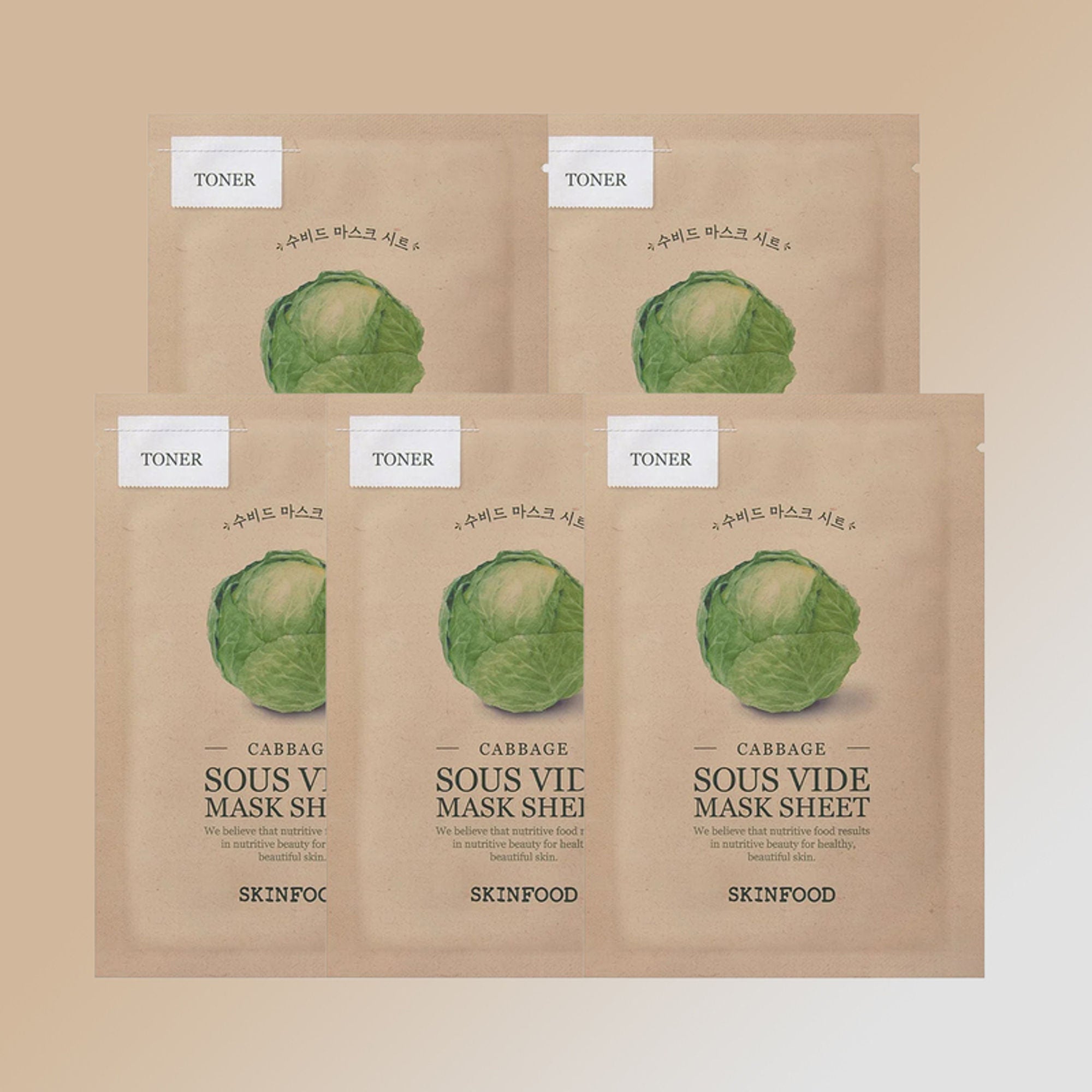 Skinfood Sous Vide Mask Sheet - Cabbage - Distacart