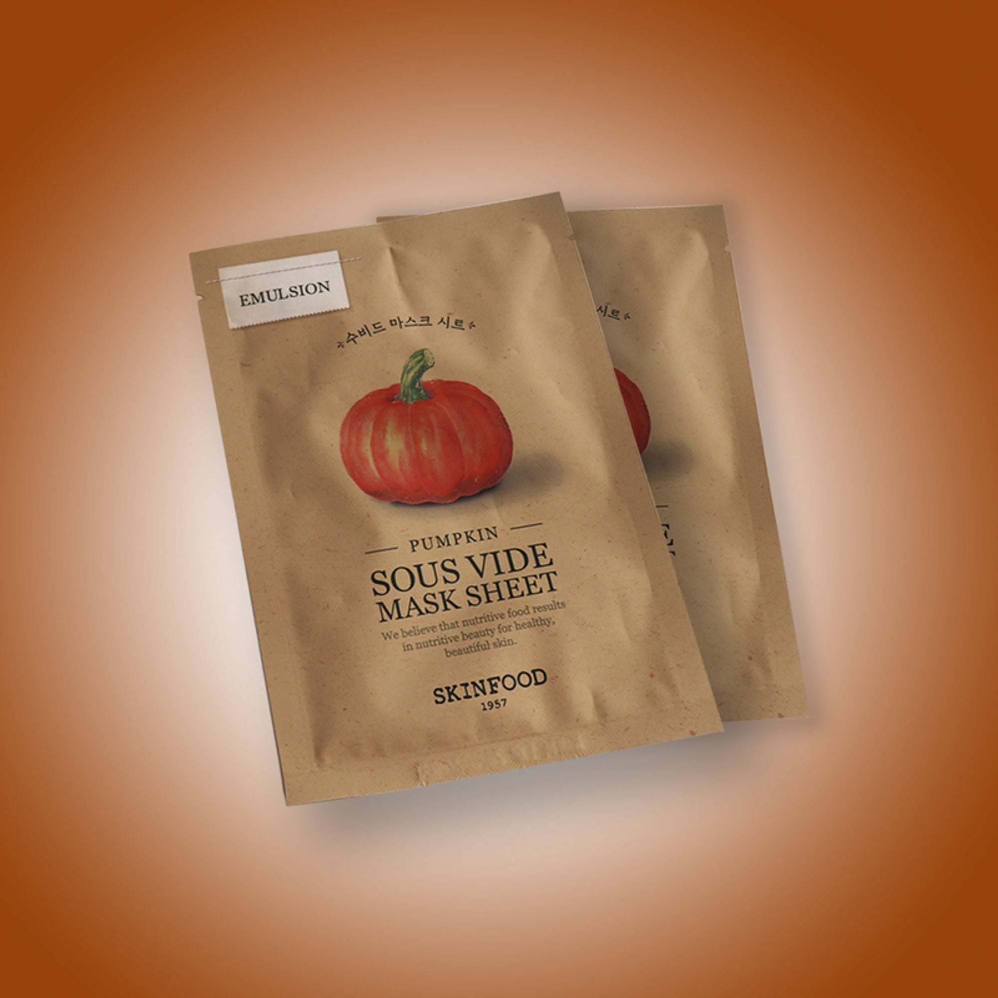 Skinfood Sous Vide Mask Sheet - Pumpkin - Distacart