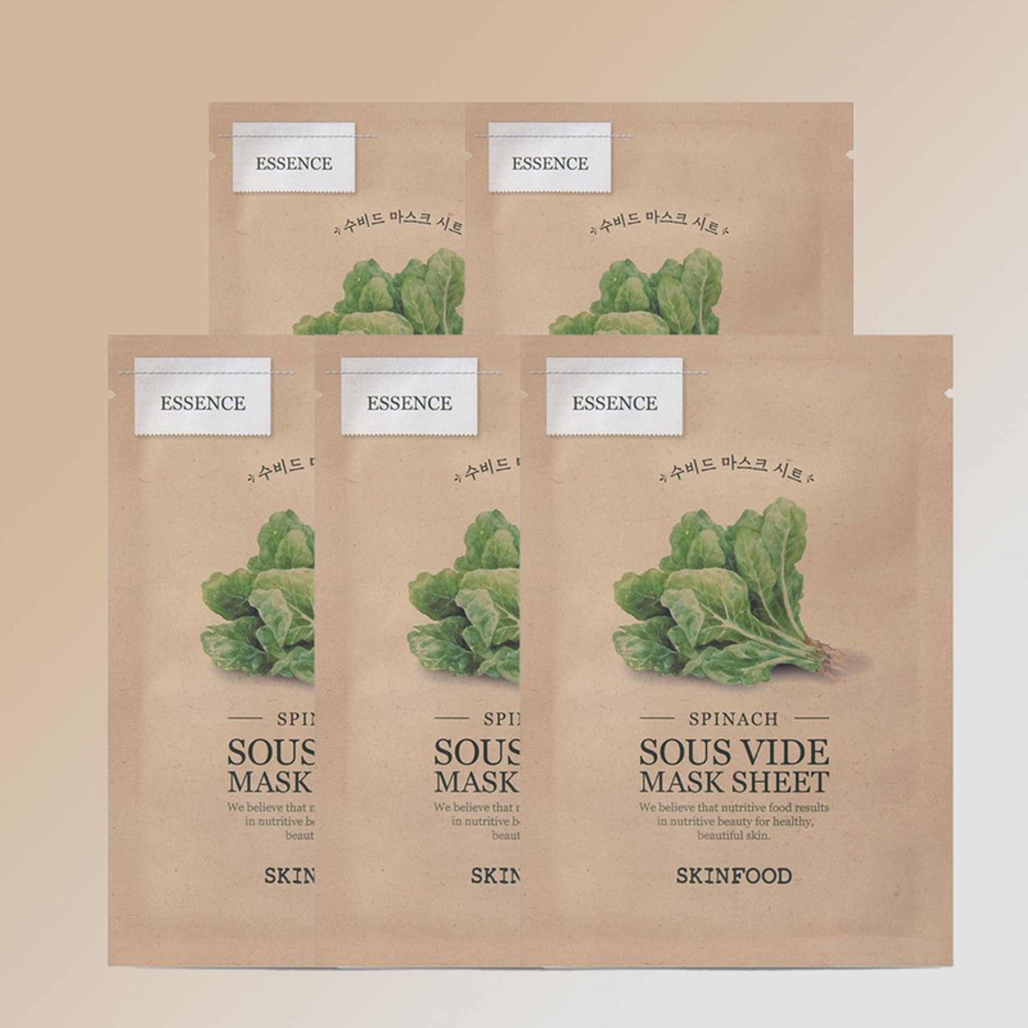 Skinfood Sous Vide Mask Sheet - Spinach - Distacart