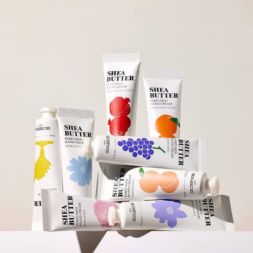 Skinfood Shea Butter Perfumed Hand Cream - Grape Scent