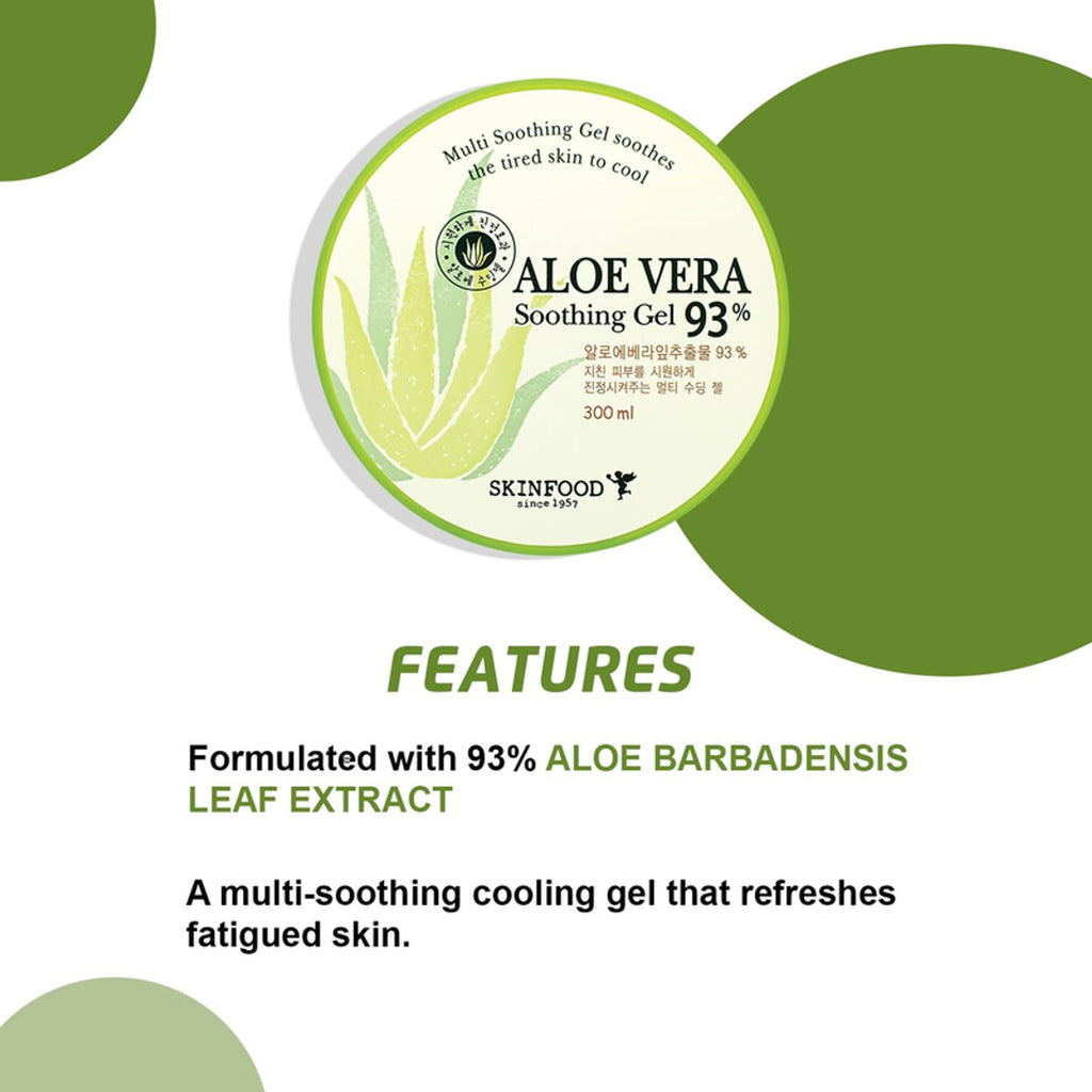 Skinfood Aloe Vera 93% Soothing Gel - Distacart