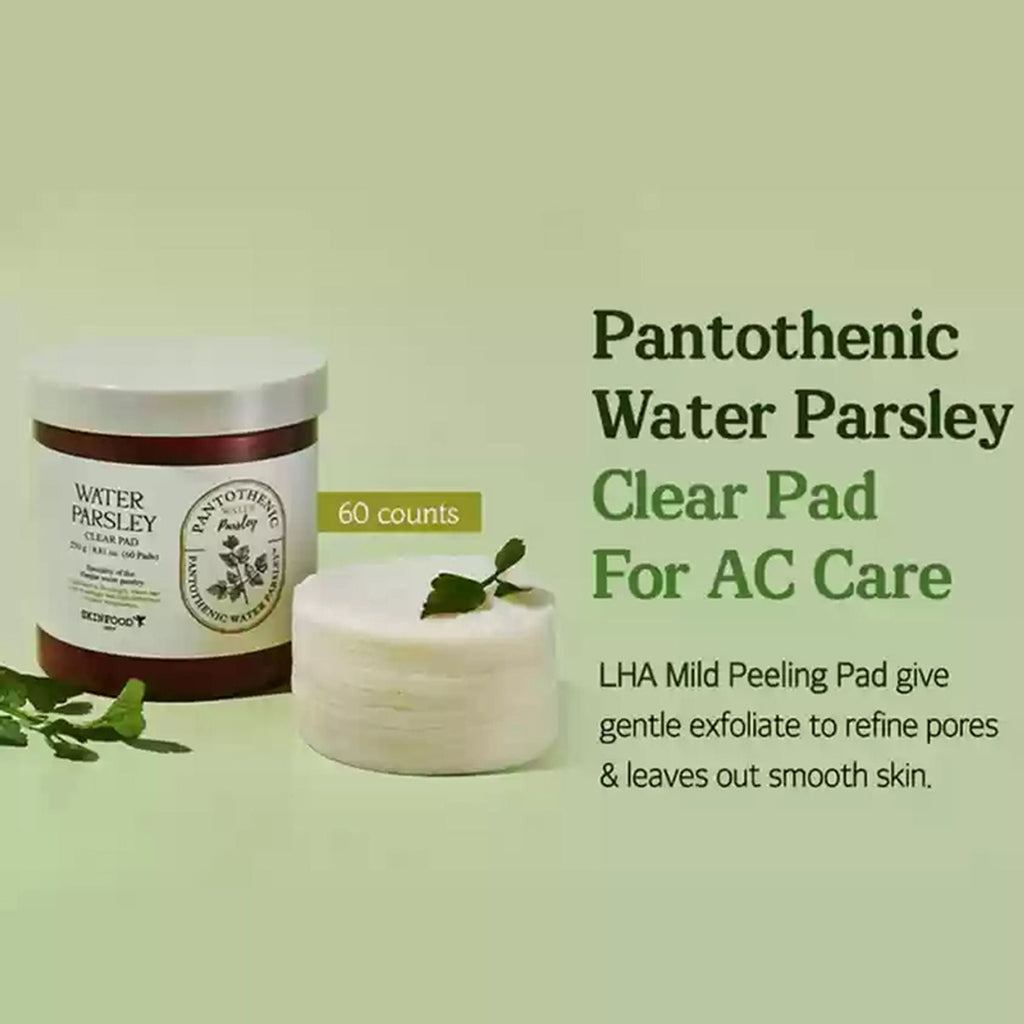Skinfood Pantothenic Water Parsley Clear Pad