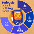 Crista Spices Jain Pav Bhaji and Jain Chole Masala