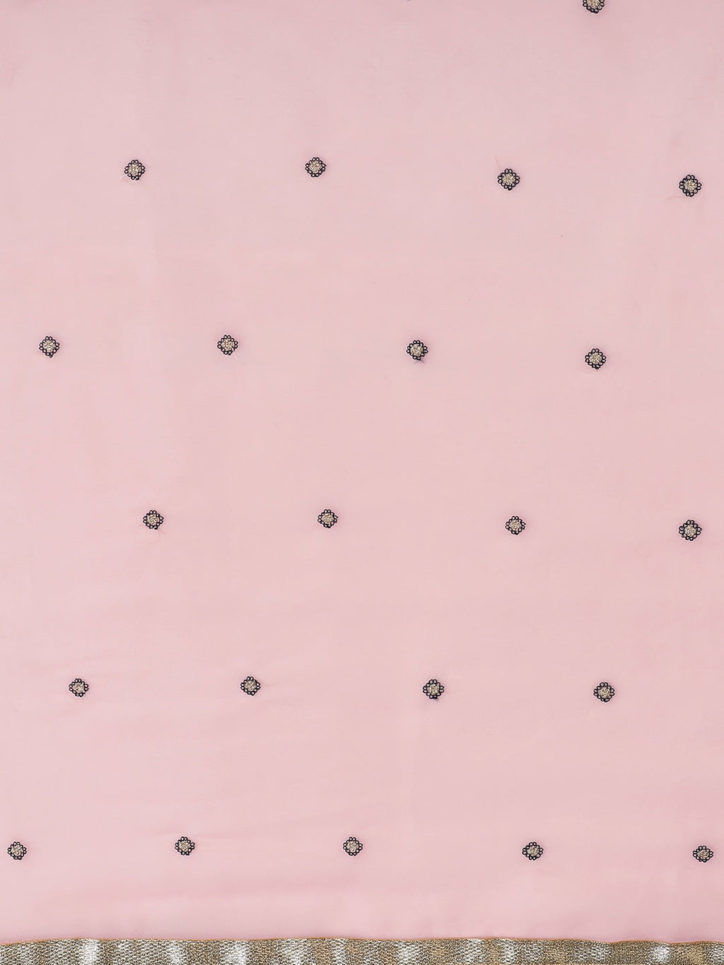 Saree Mall Pink & Navy Blue Embroidered Saree - Distacart
