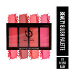 Matt Look Beauty Blush Palette - 03