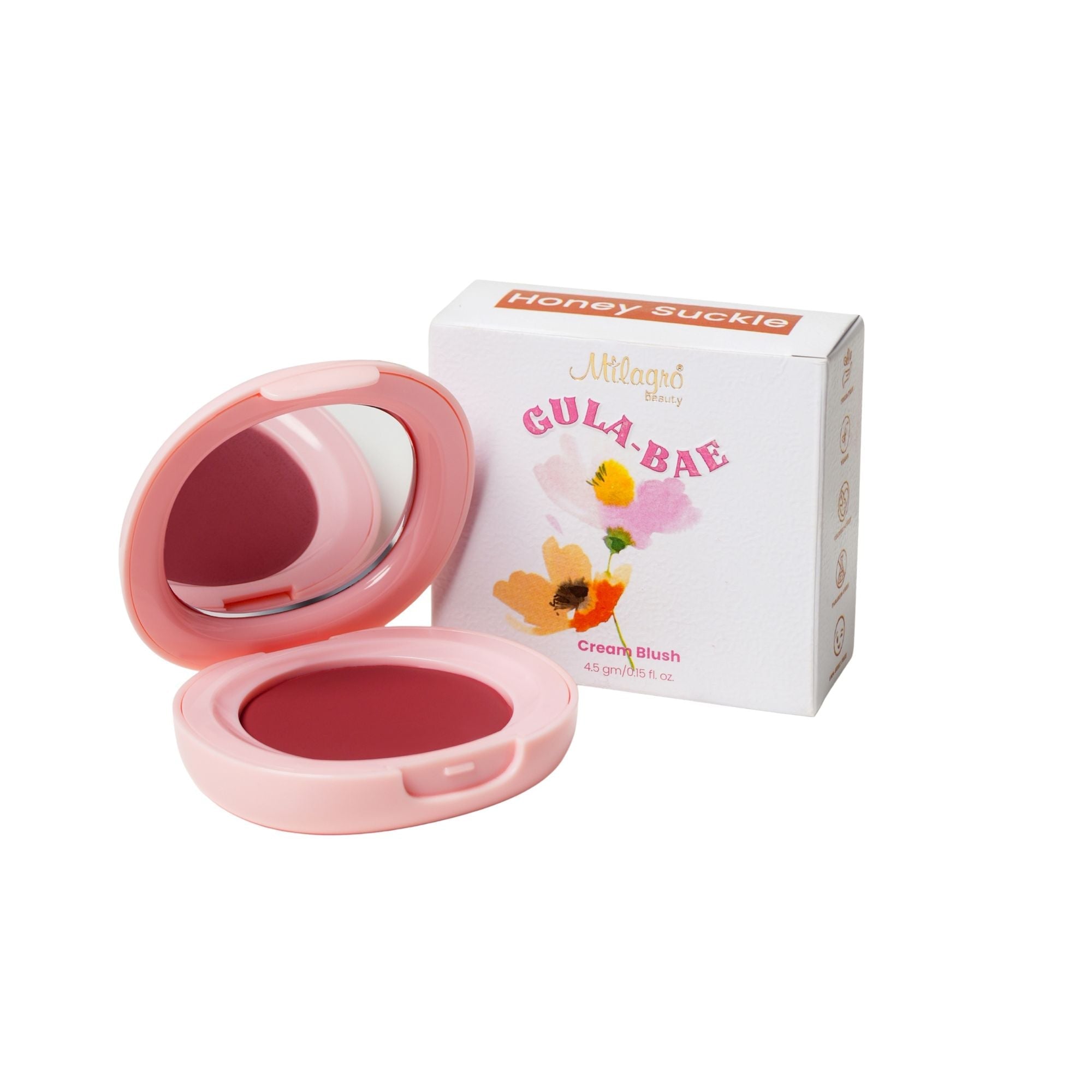 Milagro Beauty Gula-Bae Cream Blush - Honey Suckle