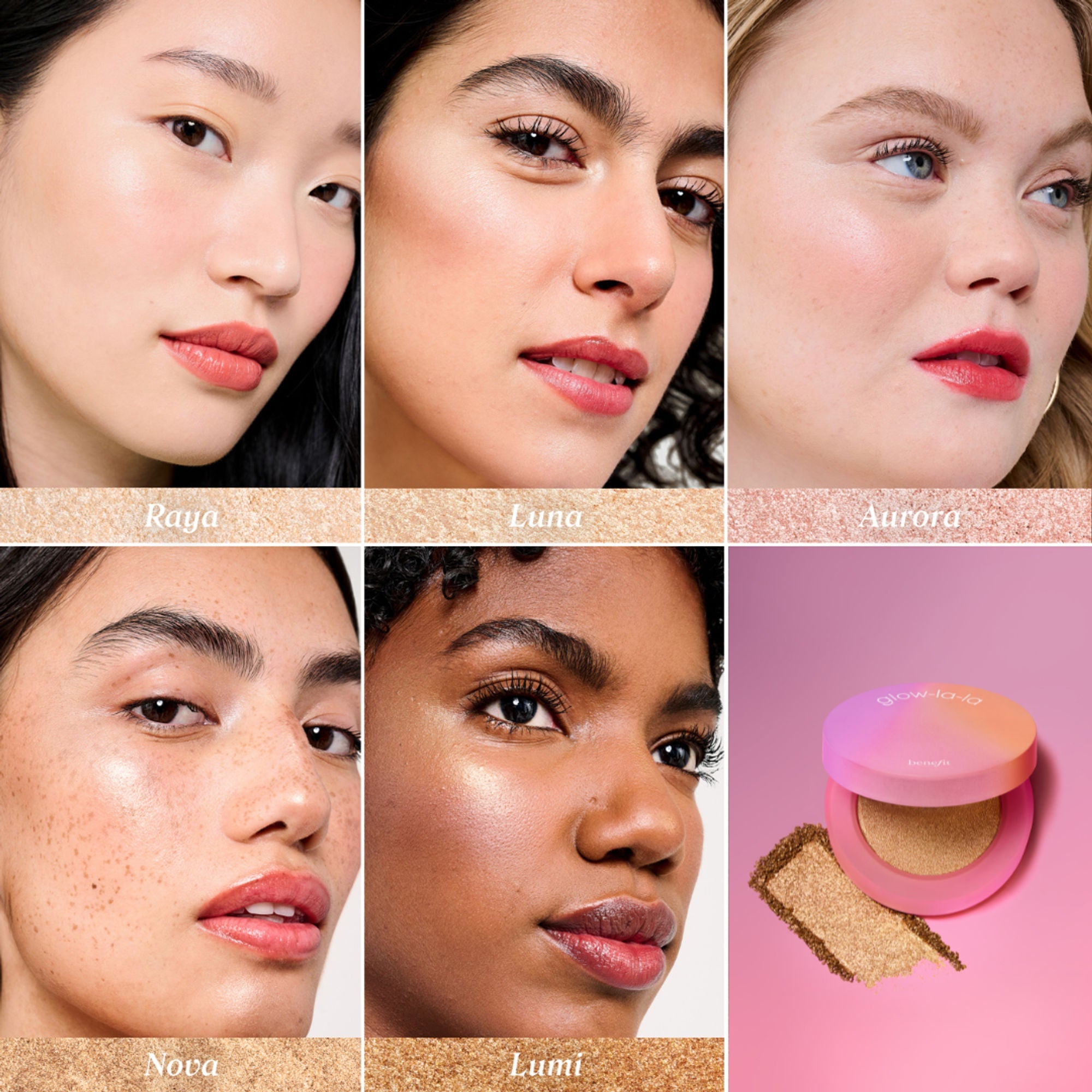 Benefit Cosmetics Glow-La-La Velvet Gleam Highlighter - Nova