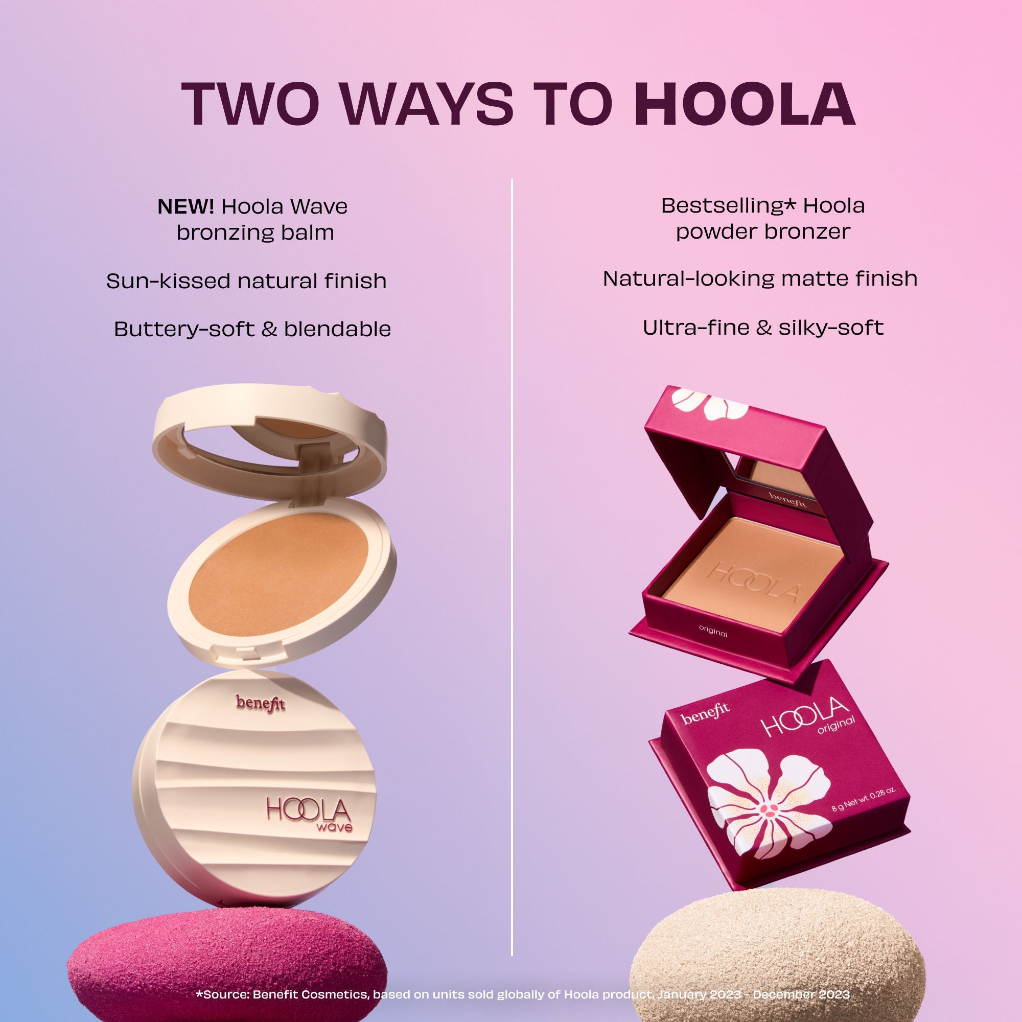 Benefit Cosmetics Hoola Wave Cream Bronzer Balm Creamy Bronzing Balm - Medium Deep - Distacart