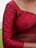 Tikhi Imli Striped Ready to Wear Saree - Distacart
