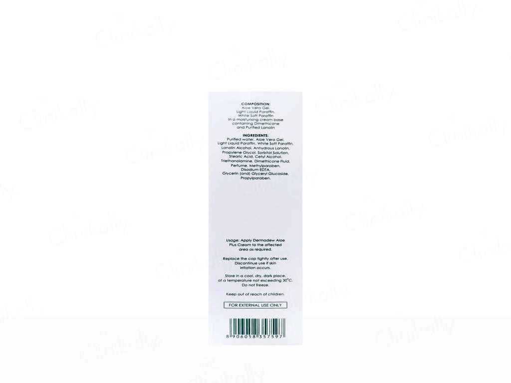Dermadew Aloe Plus Moisturiser Cream
