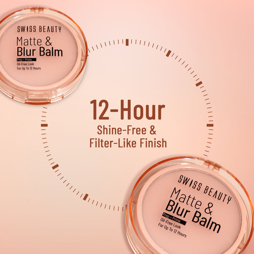 Swiss Beauty Matte & Blur Balm Prep + Prime - Distacart