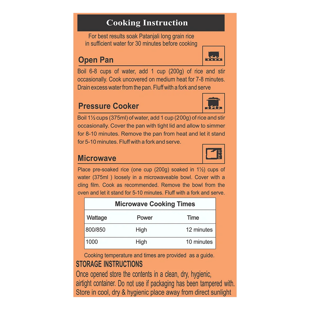 Patanjali Deep Kalash Rice - Distacart