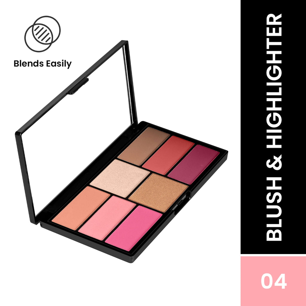 Swiss Beauty Pro Blush & Highlight - Shade 04