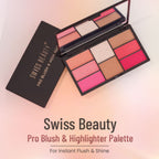 Swiss Beauty Pro Blush & Highlight - Shade 04 - Distacart