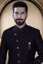 Joban Fashion Men's Wine TR Kurta with Pyjama