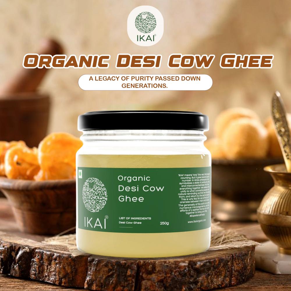 IKAI Organic Desi Cow Ghee - Distacart