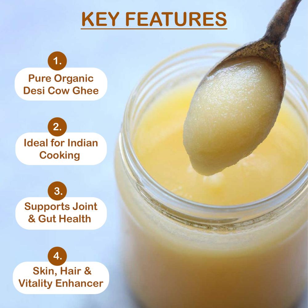 IKAI Organic Desi Cow Ghee - Distacart