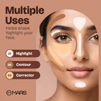 MARS Cosmetics SPF 50 PA++++ Cancel Concealer - 04 Natural Charm - Distacart