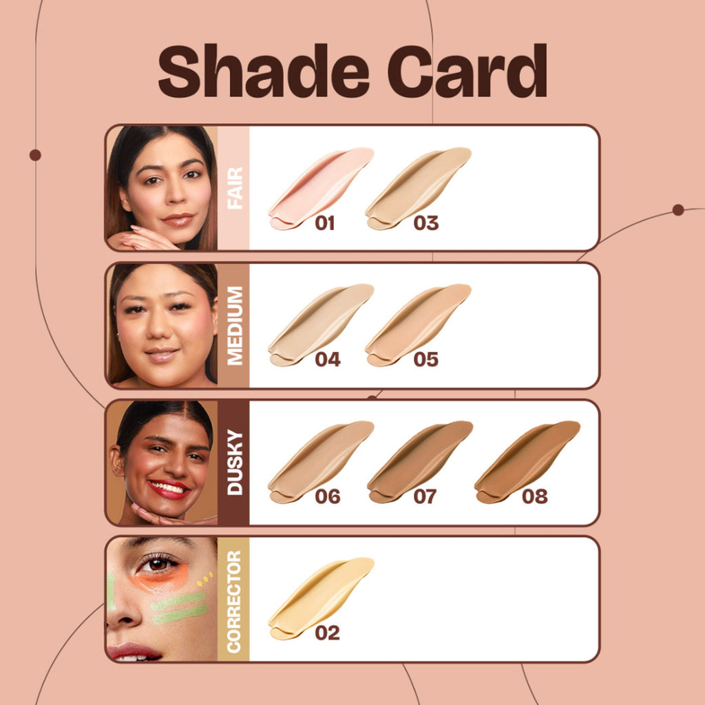 MARS Cosmetics SPF 50 PA++++ Cancel Concealer - 04 Natural Charm - Distacart