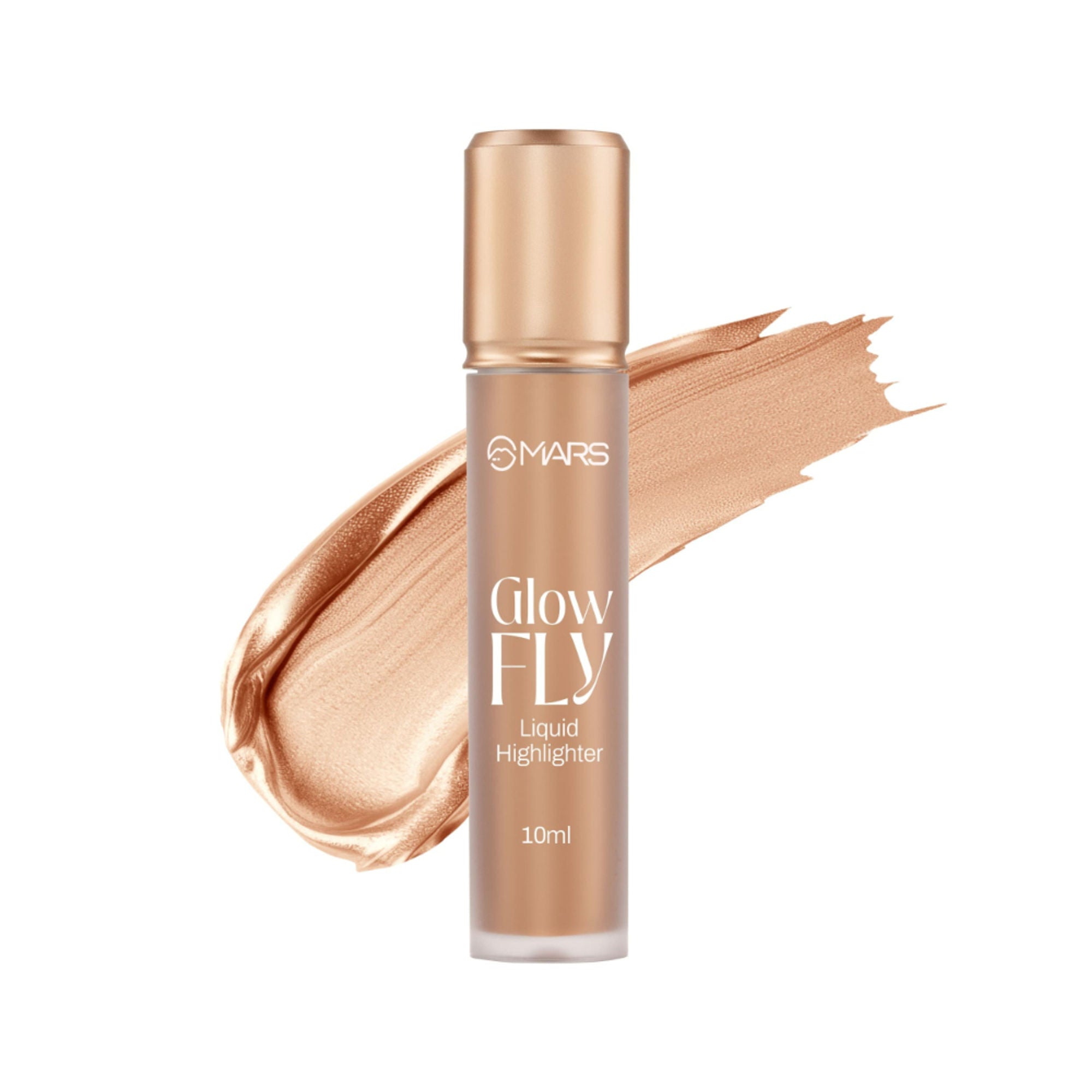 MARS Cosmetics Glow Fly Liquid Highlighter - 02-Winged Champagne